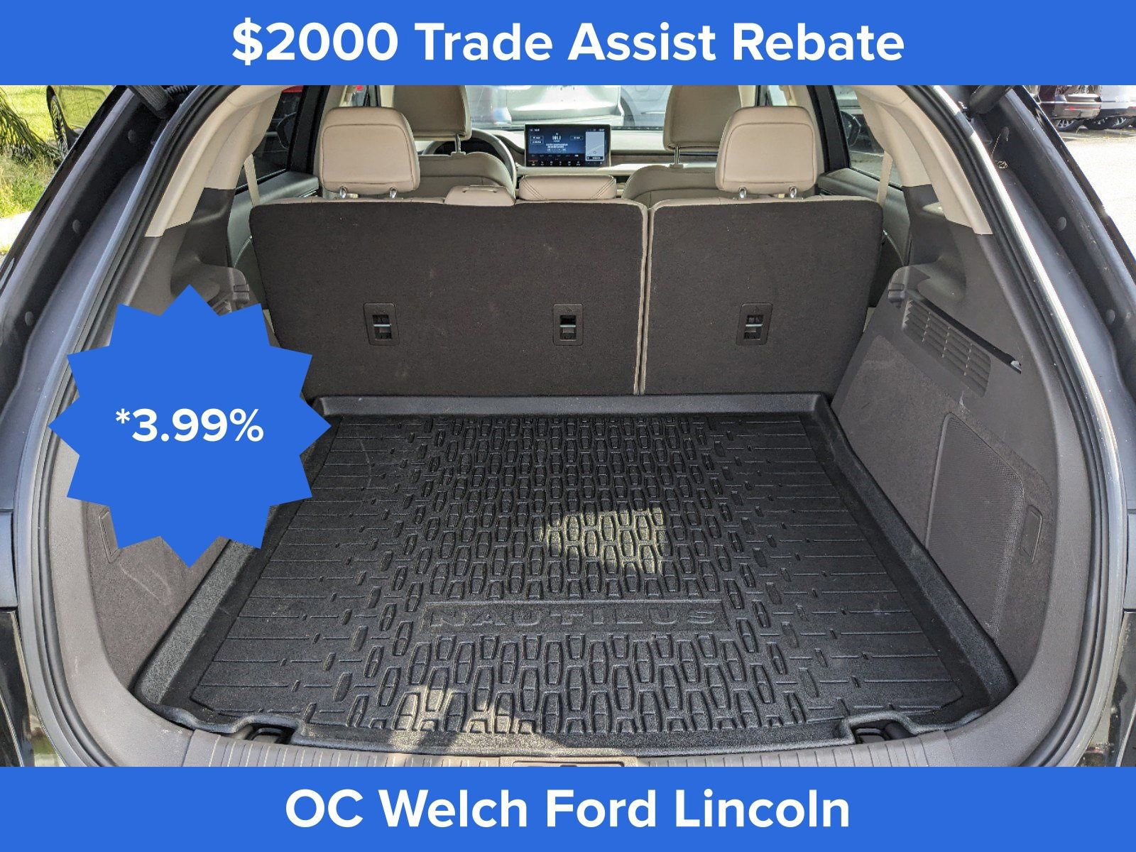 Certified 2023 Lincoln Nautilus Reserve w/ Equipment Group 201A image 14