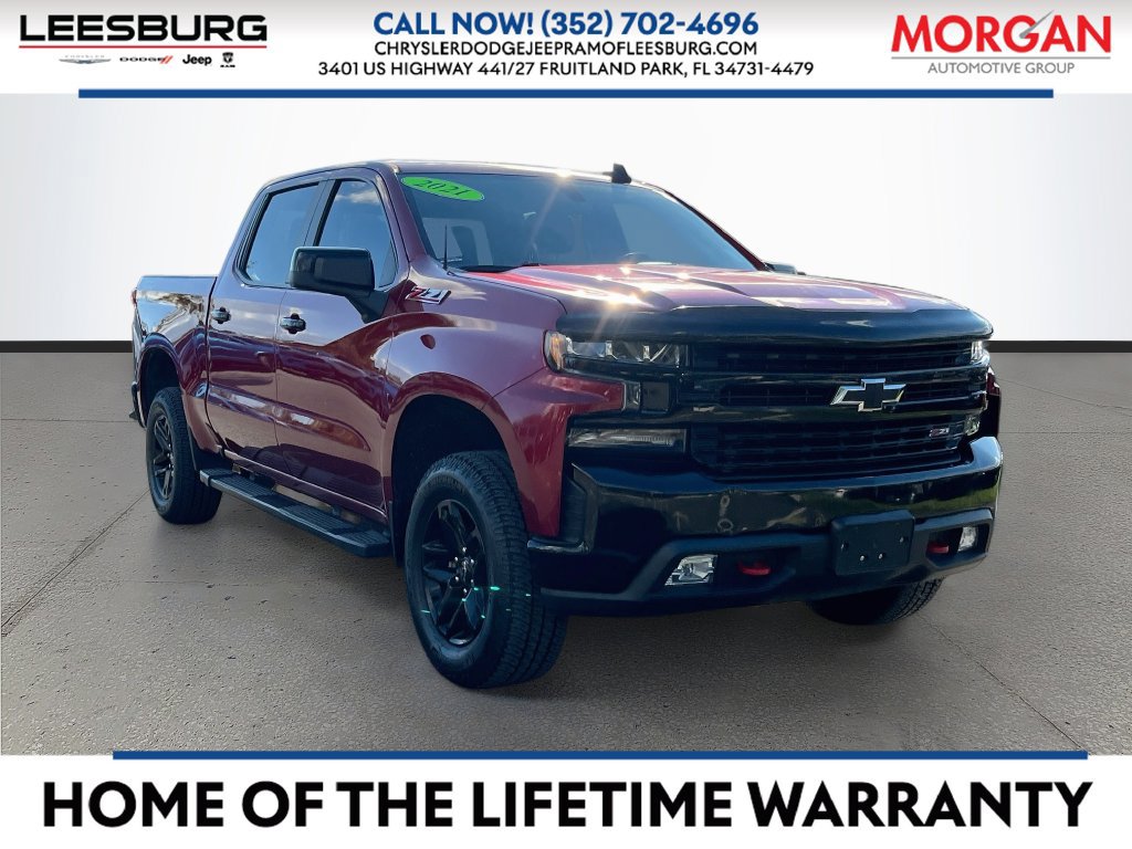 Used 2021 Chevrolet Silverado 1500 LT Trail Boss w/ Bed Protection Package