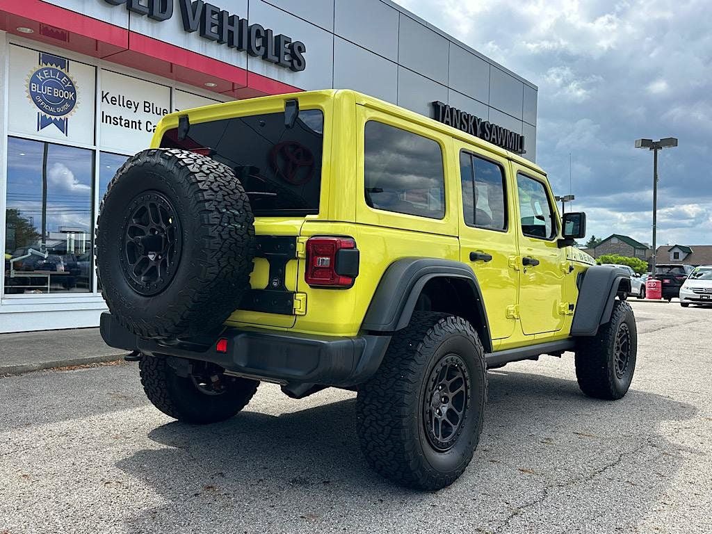 Used 2022 Jeep Wrangler Unlimited Sport w/ Xtreme Recon 35" Tire Package AWD/4WD image 6