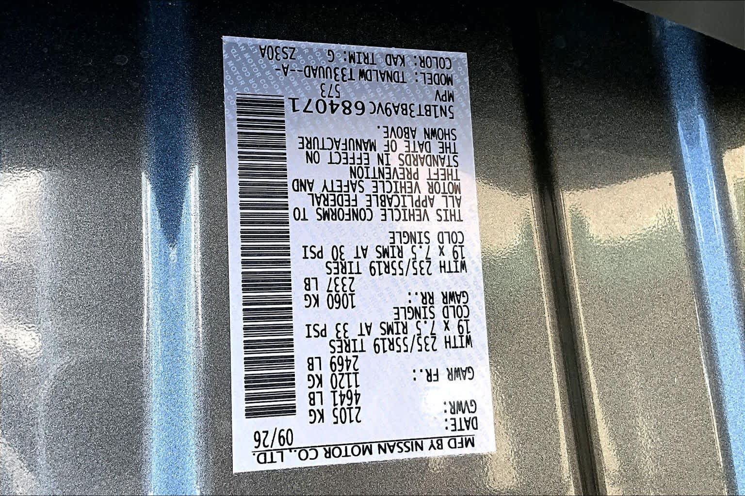 New 2027 Nissan Rogue Dark Armor FWD image 18