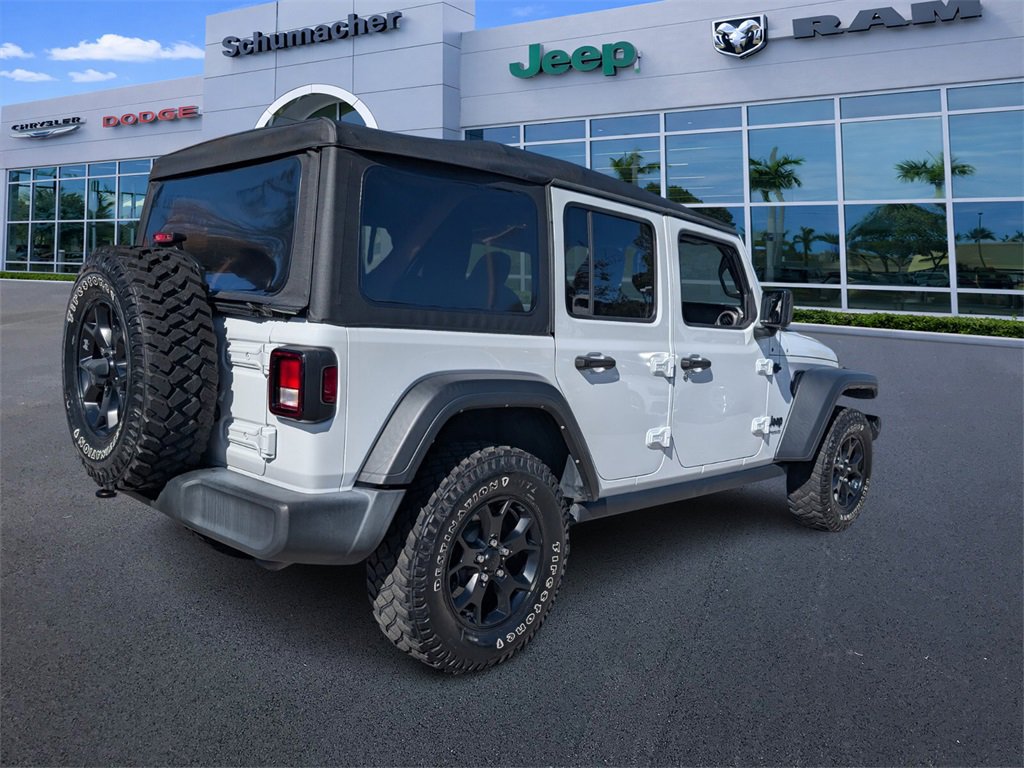 Certified 2021 Jeep Wrangler Unlimited Sport image 7