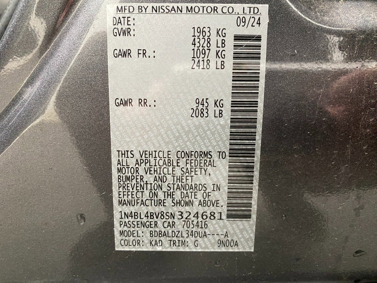 Used 2025 Nissan Altima 2.5 S image 29