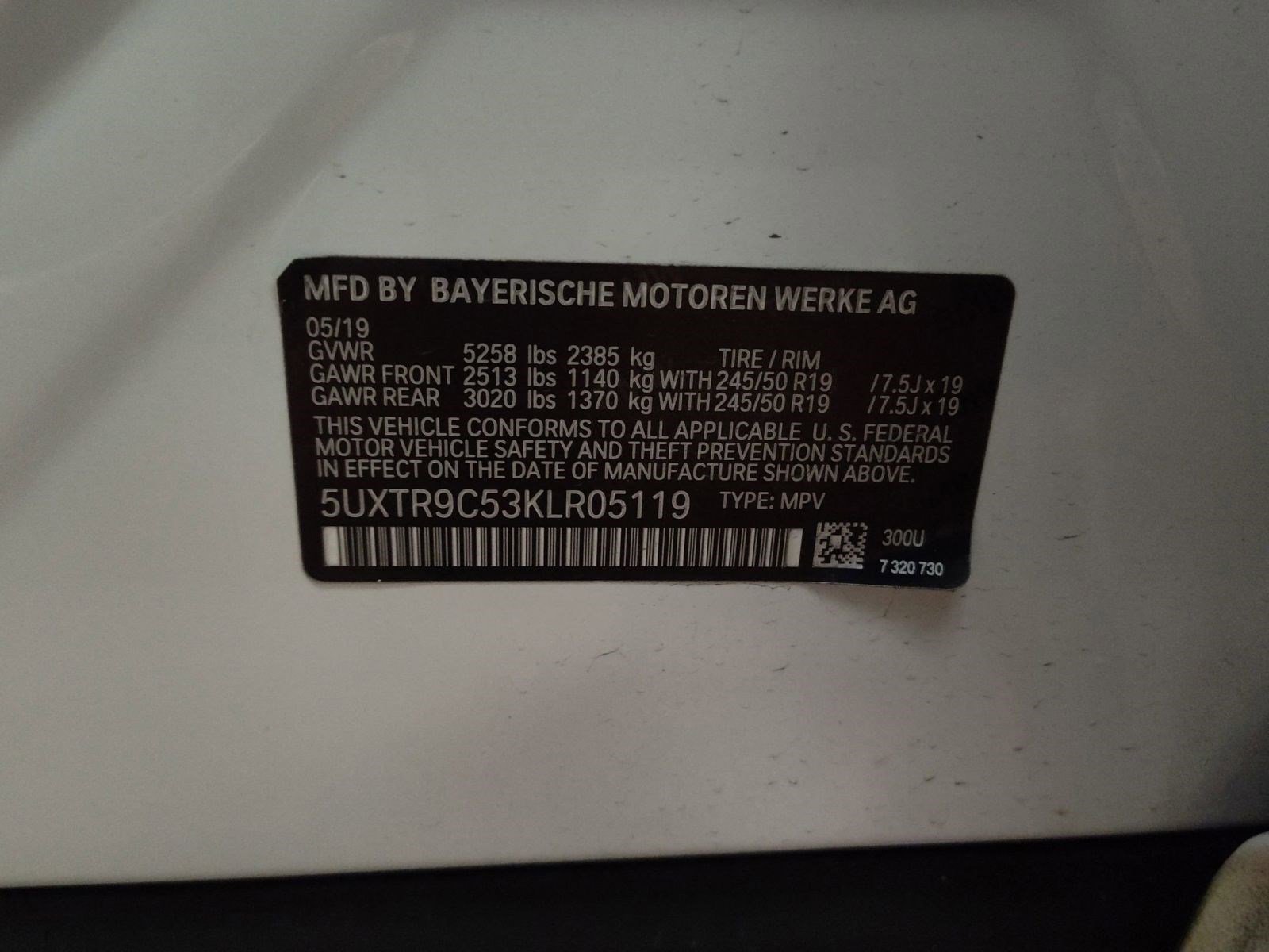 Used 2019 BMW X3 xDrive30i w/ Convenience Package image 11