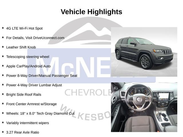 Used 2020 Jeep Grand Cherokee Laredo w/ 18" Wheel & 8.4" Radio Group image 11