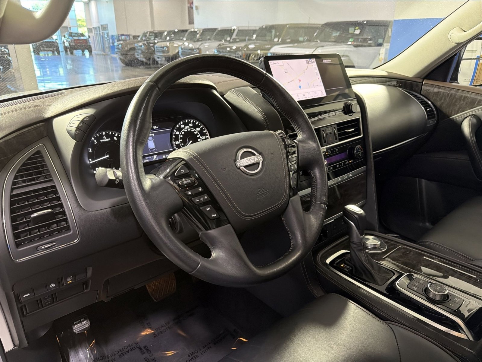 Used 2023 Nissan Armada Platinum w/ Captain's Chairs Package AWD/4WD image 37