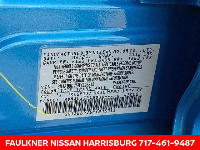 Certified 2024 Nissan Sentra SR w/ SR Premium Package FWD image 28