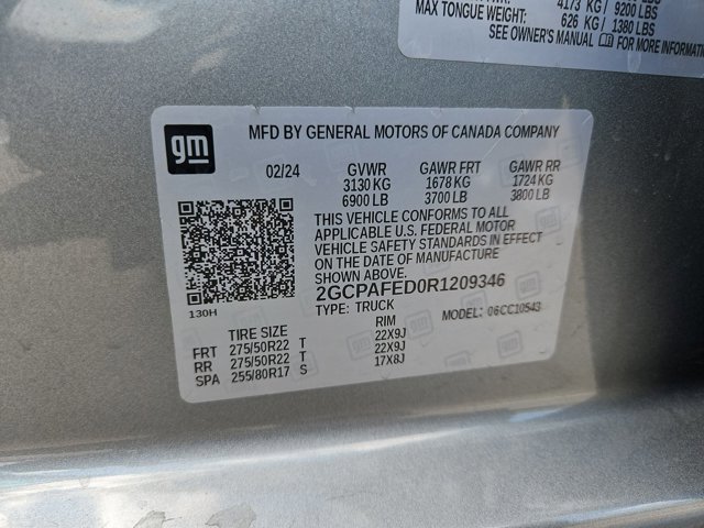 Used 2024 Chevrolet Silverado 1500 High Country w/ High Country Premium Package RWD image 24