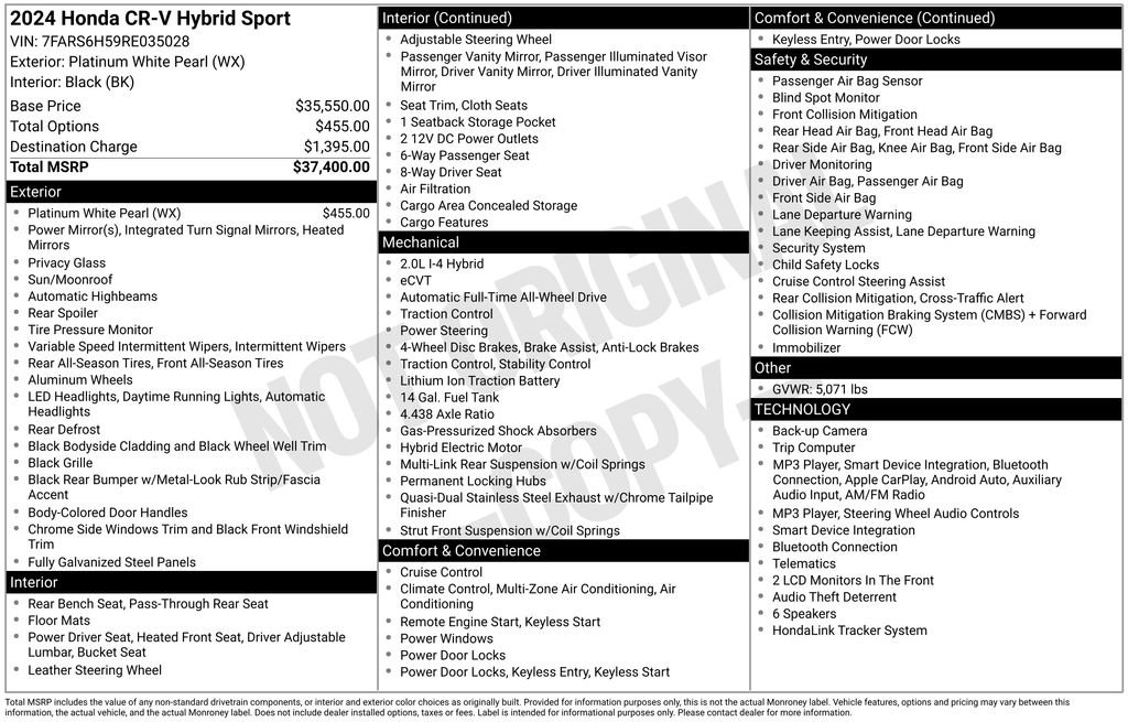 Used 2024 Honda CR-V Sport image 33
