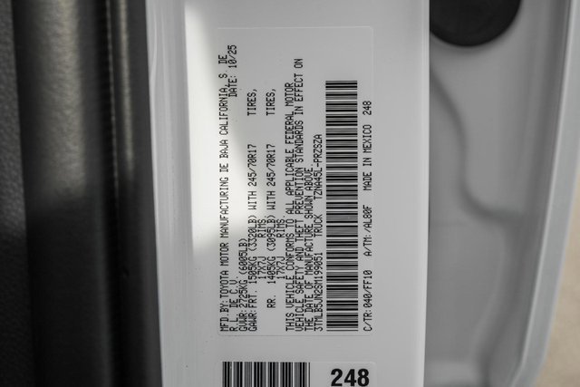 New 2025 Toyota Tacoma SR5 image 34