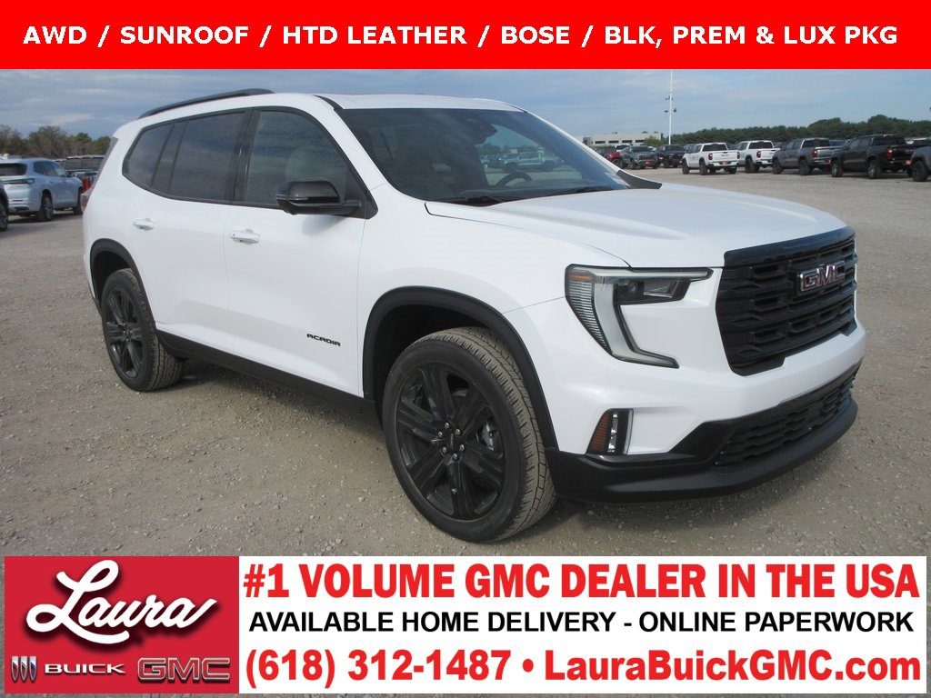 New 2026 GMC Acadia Elevation w/ Black Edition