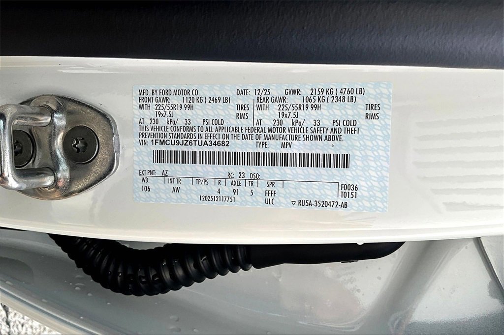 New 2026 Ford Escape Platinum w/ Premium Technology Package image 8