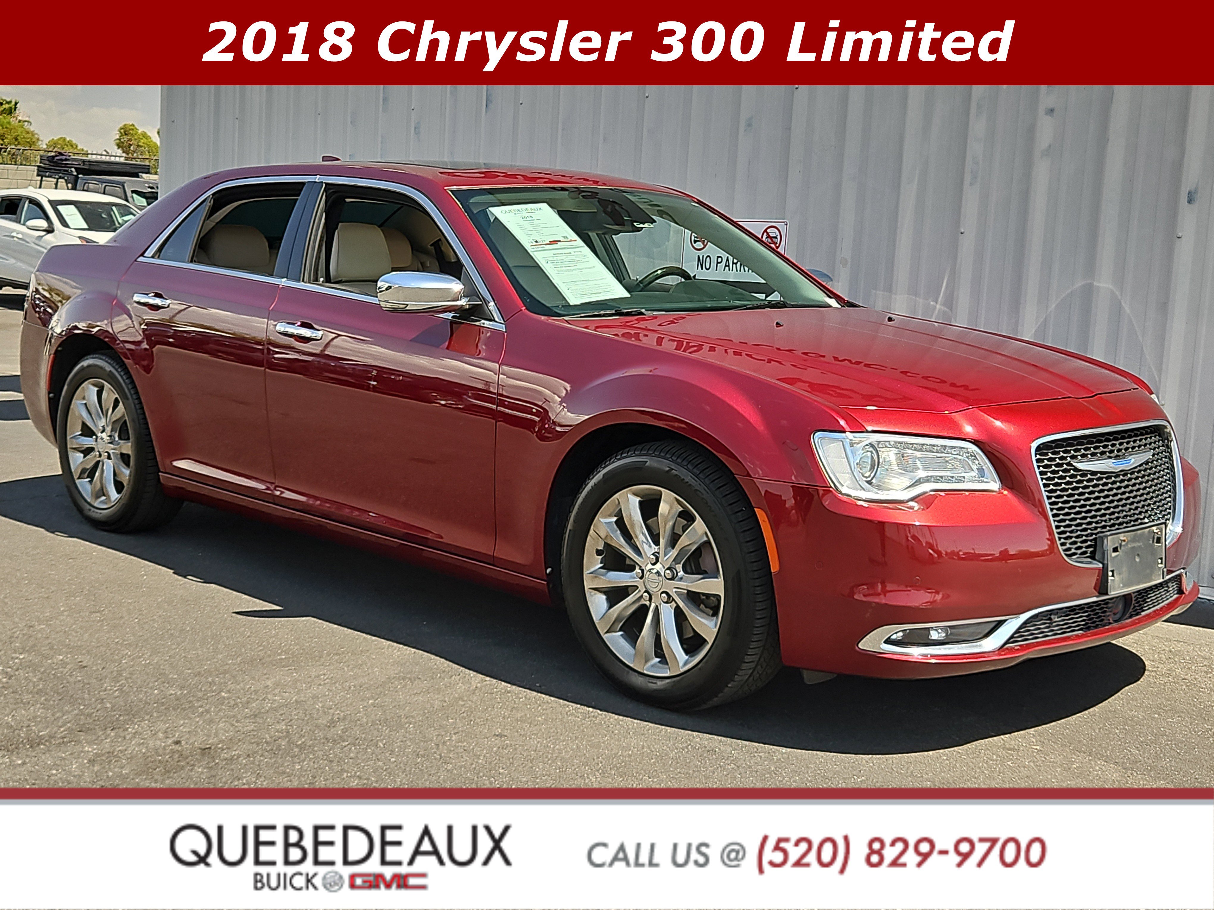 Used 2018 Chrysler 300 Limited w/ Safetytec Plus Group image 1
