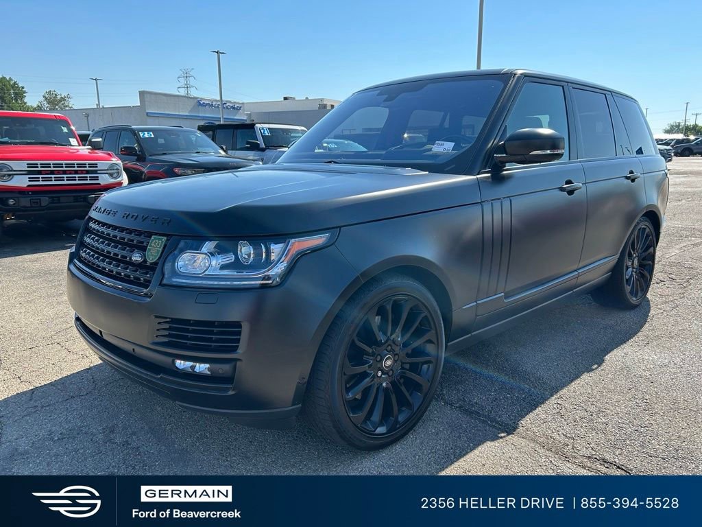 Used 2016 Land Rover Range Rover Supercharged AWD/4WD image 4