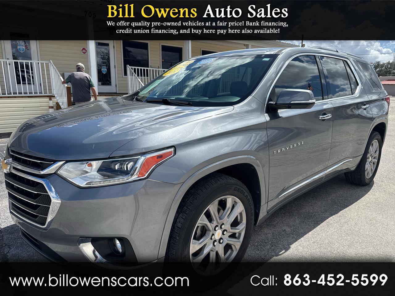 Used 2018 Chevrolet Traverse Premier w/ Driver Confidence II Package