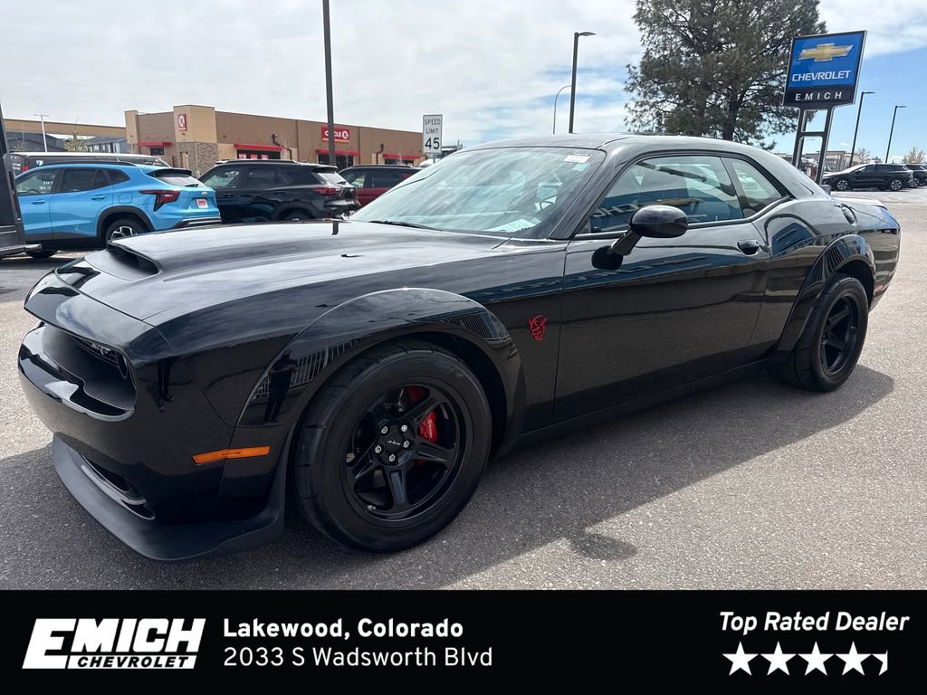 Used 2018 Dodge Challenger SRT Demon image 1