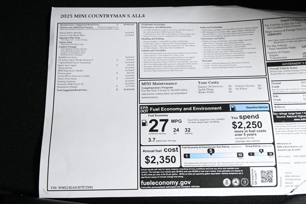 Used 2025 MINI Cooper Countryman S image 31