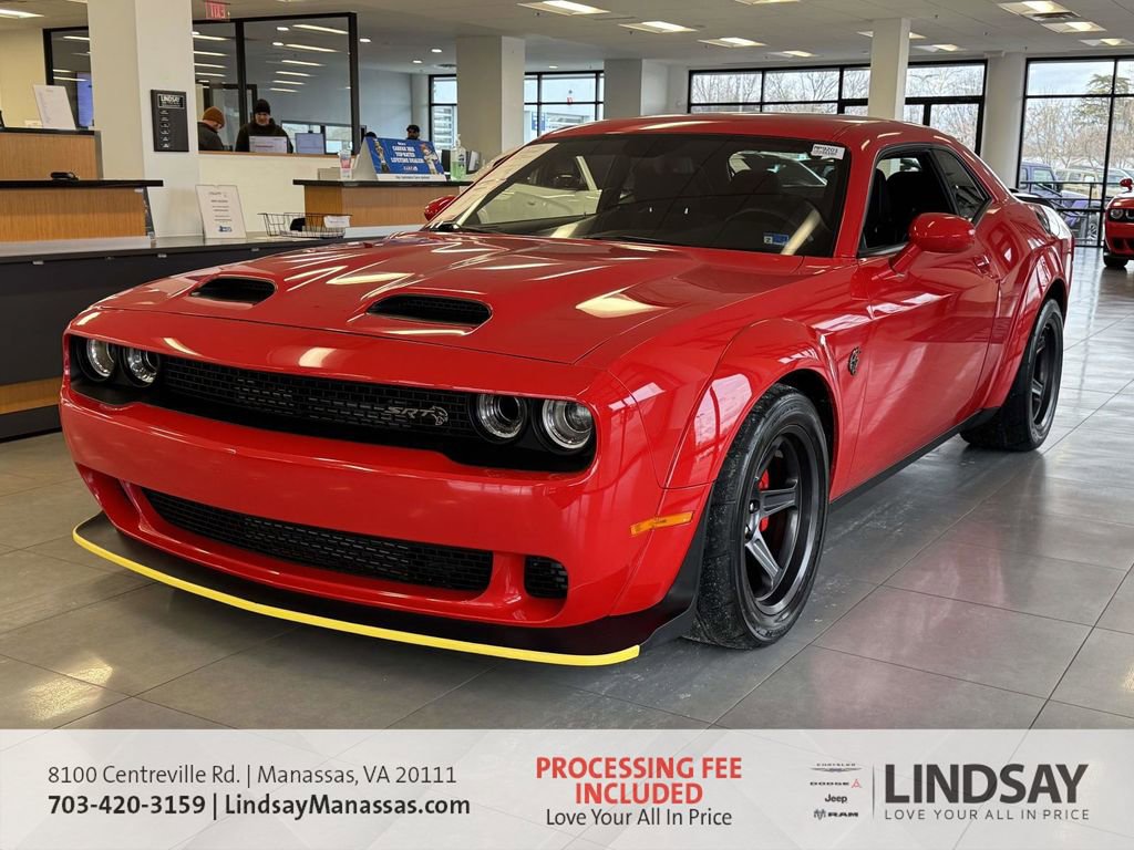 Used 2021 Dodge Challenger SRT Super Stock image 3