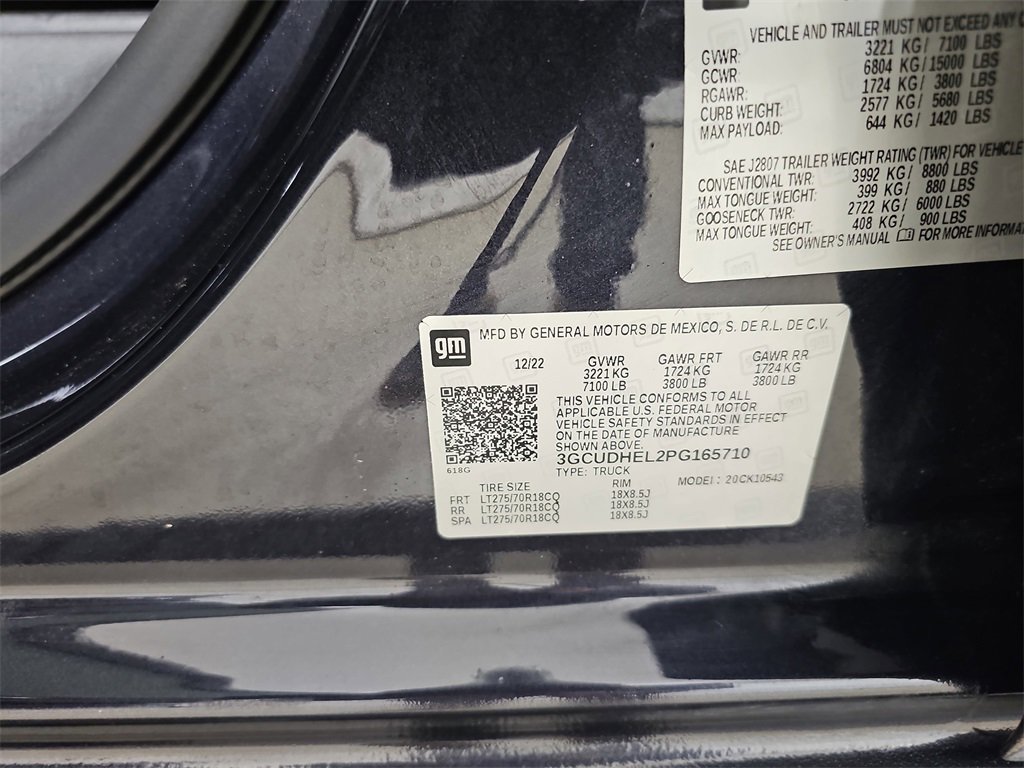 Certified 2023 Chevrolet Silverado 1500 ZR2 w/ Technology Package image 43