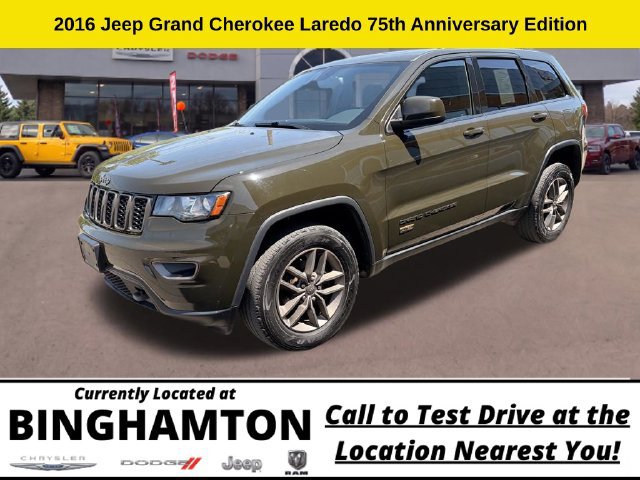 Used 2016 Jeep Grand Cherokee Laredo 75th Anniversary AWD/4WD image 3