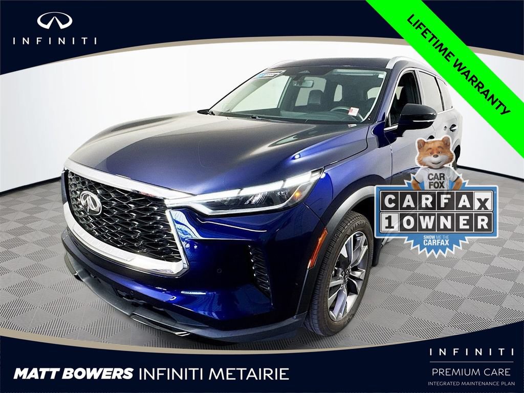 Certified 2023 INFINITI QX60 Luxe w/ Performance Audio Package