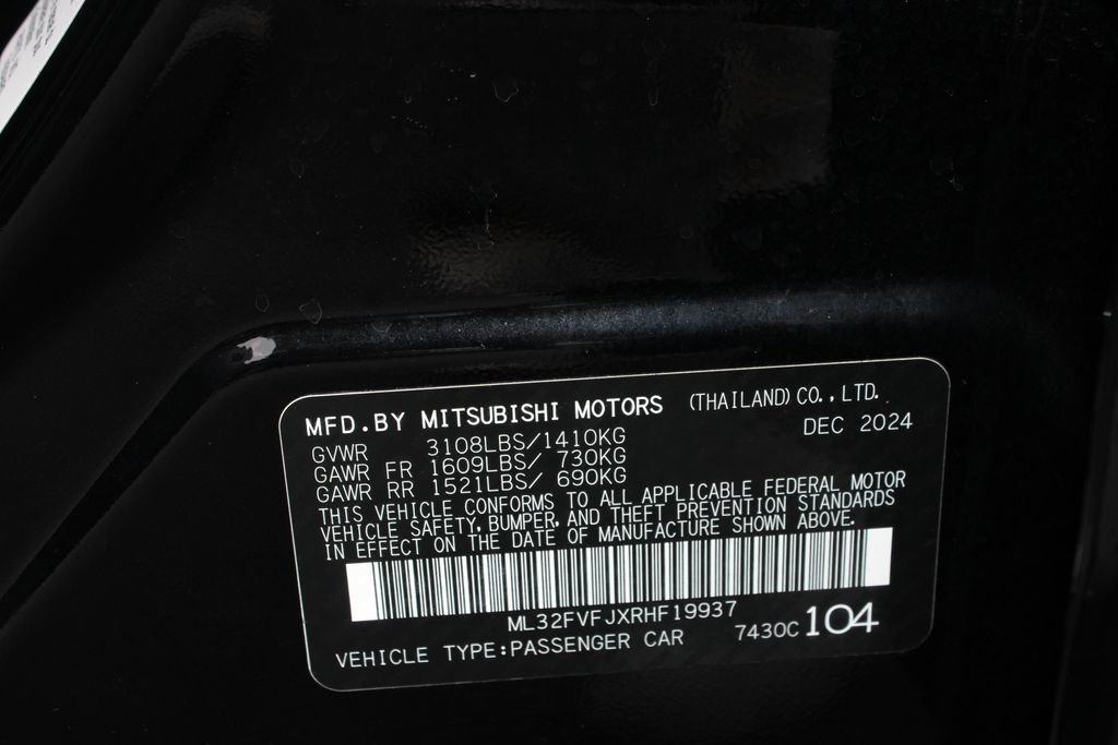 Used 2024 Mitsubishi Mirage G4 SE FWD image 24