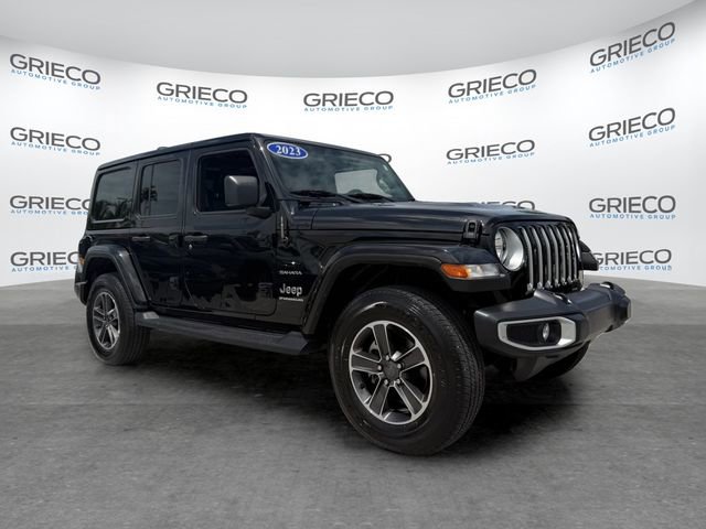 Used 2023 Jeep Wrangler Unlimited Sahara w/ Cold Weather Group AWD/4WD video 1