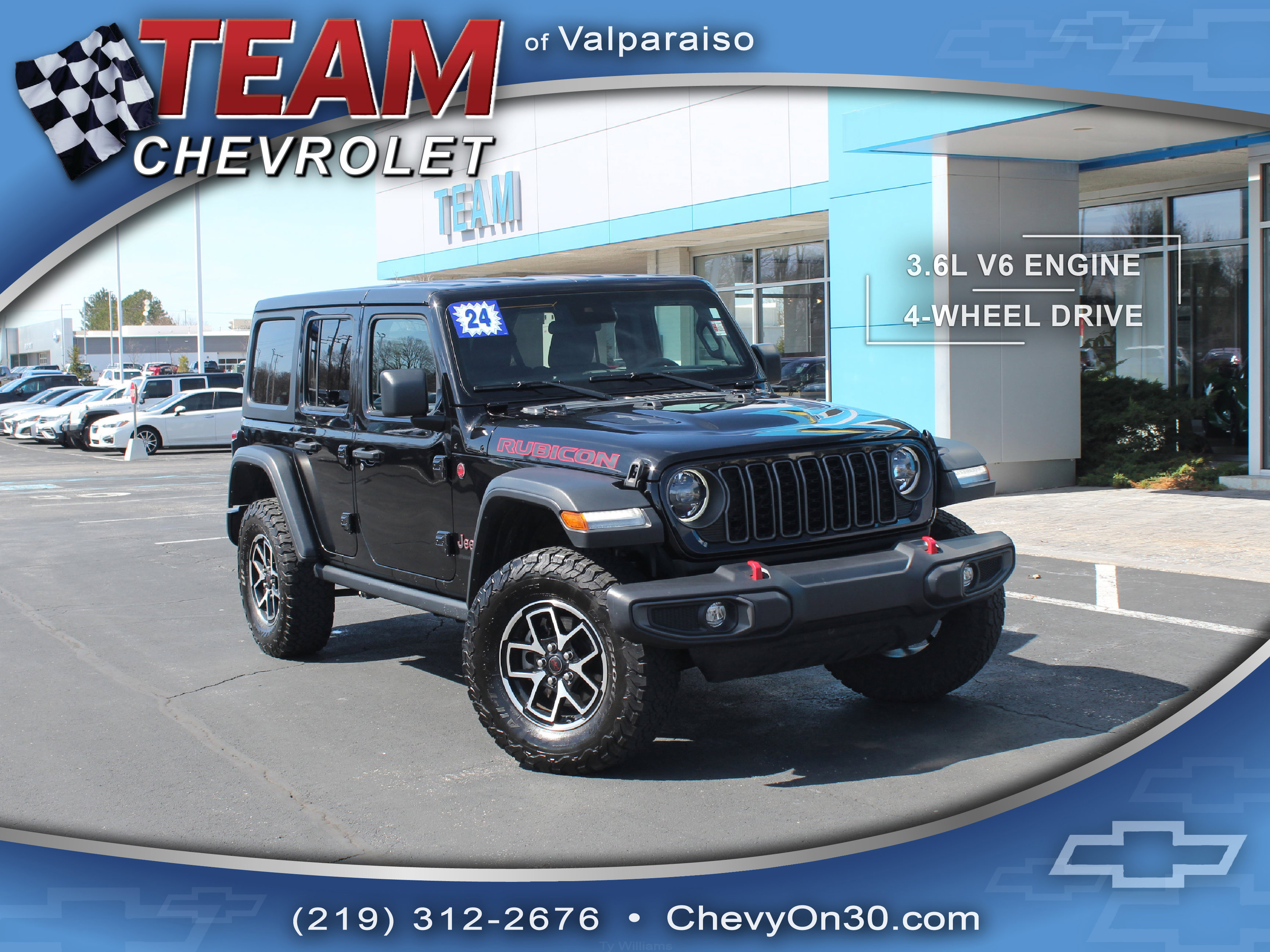 Used 2024 Jeep Wrangler Unlimited Rubicon AWD/4WD image 1
