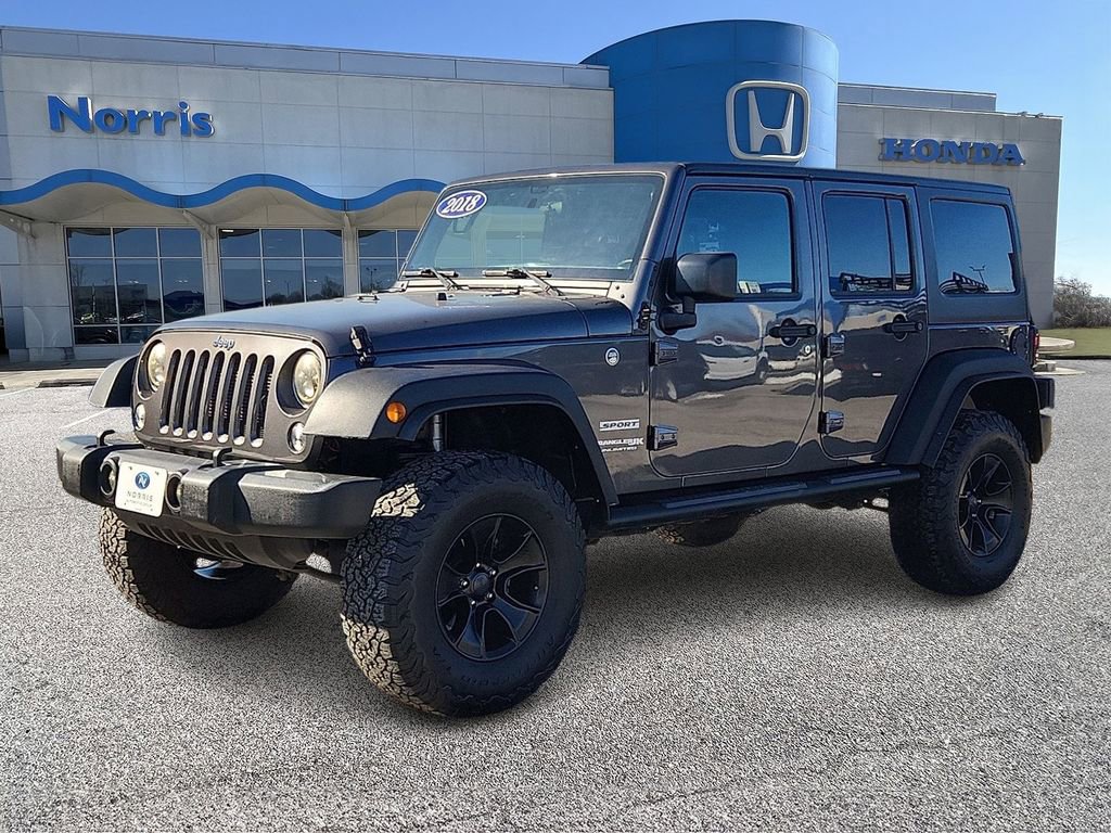 Used 2018 Jeep Wrangler Unlimited Sport w/ Connectivity Group image 2