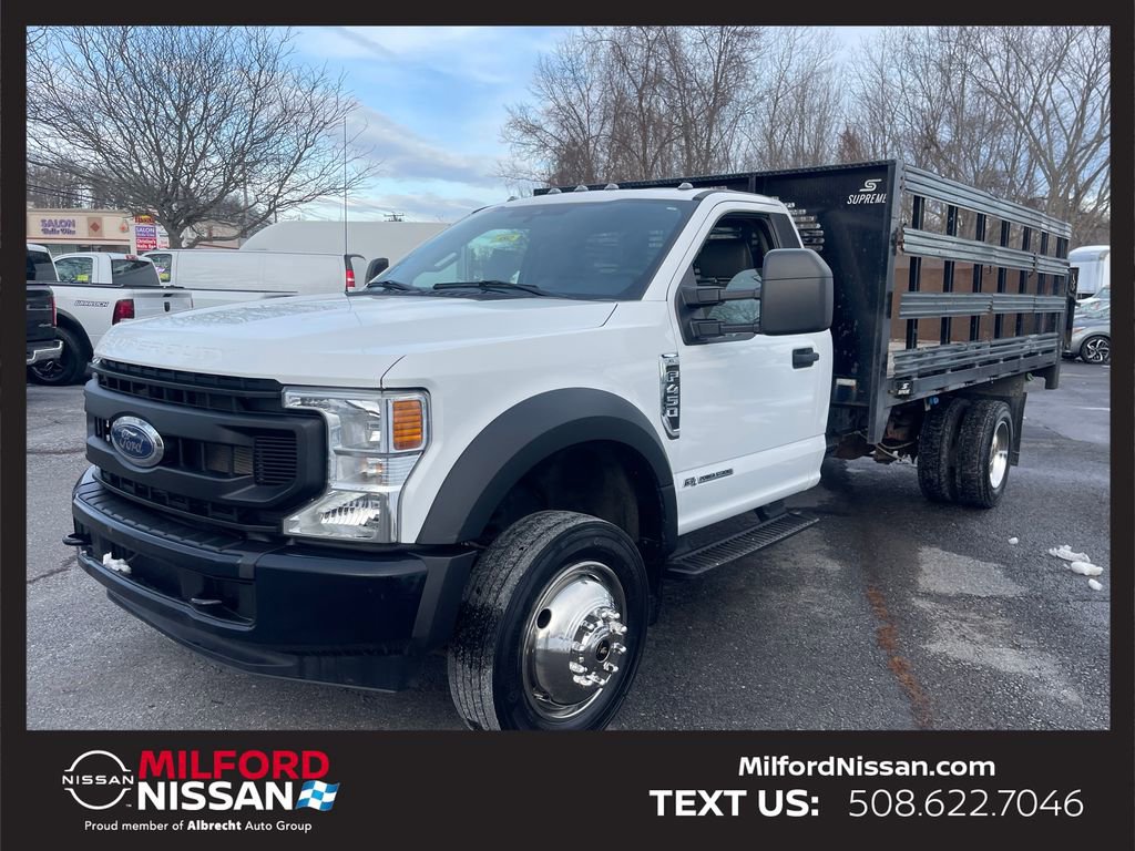 Used 2021 Ford F450 XL w/ Snow Plow Prep Package image 1