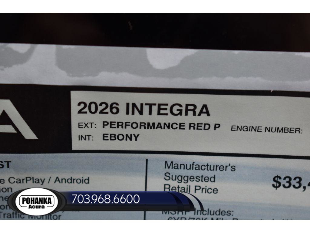 New 2026 Acura Integra FWD image 34