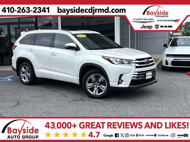 Used 2018 Toyota Highlander Limited AWD/4WD image 1