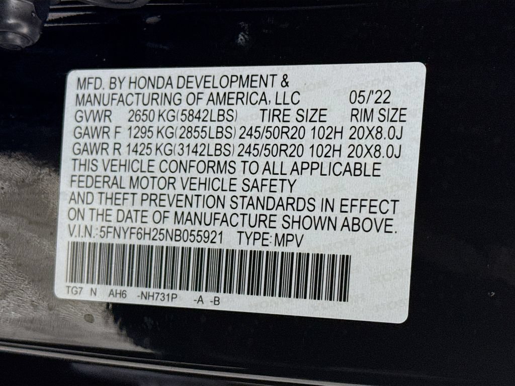Used 2022 Honda Pilot Special Edition image 37