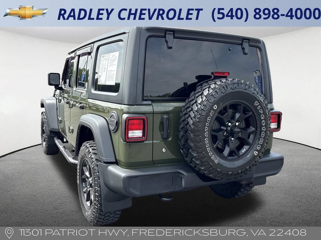 Used 2021 Jeep Wrangler Unlimited Sport AWD/4WD image 17