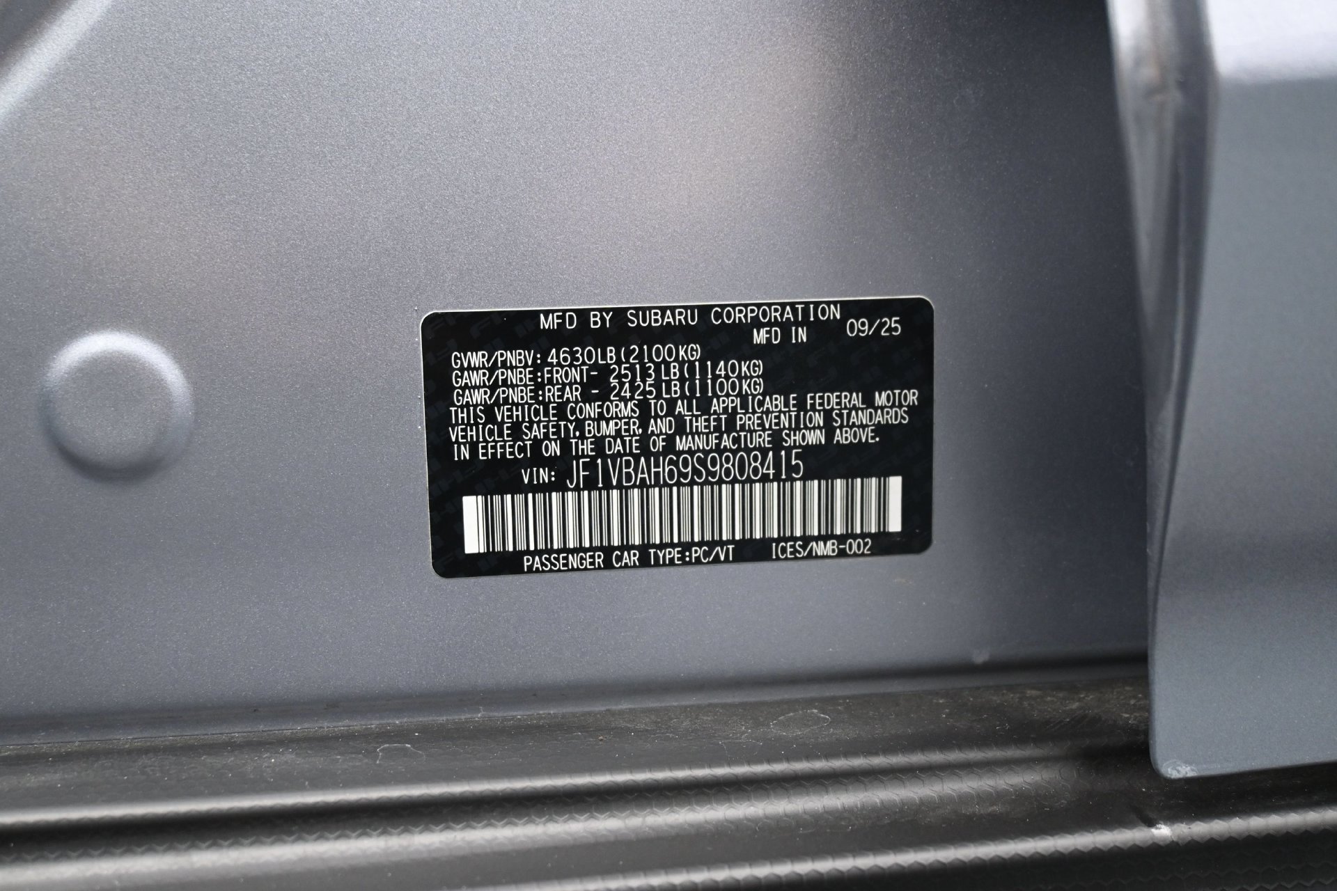 Used 2025 Subaru WRX Premium AWD/4WD image 22