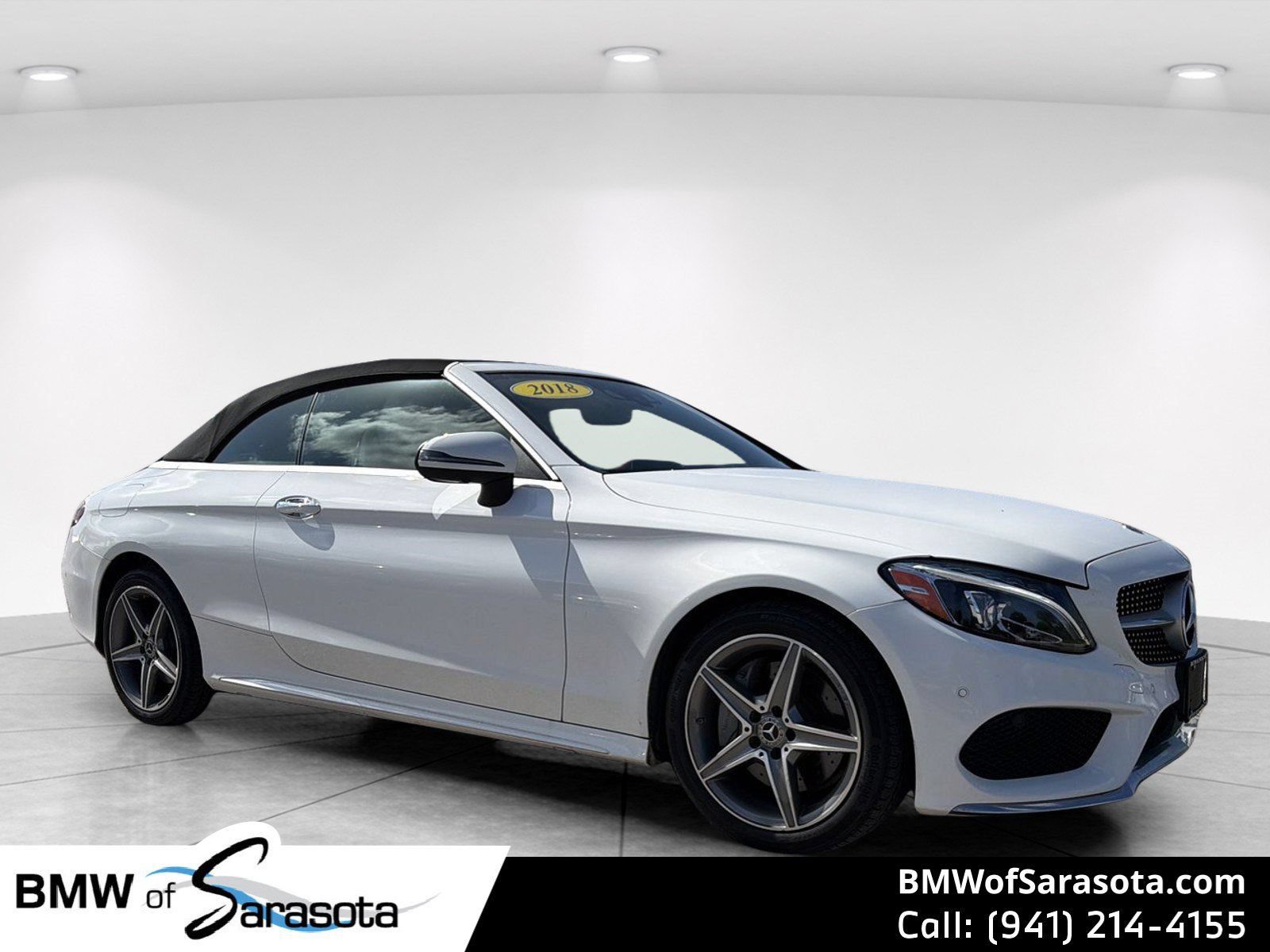 Used 2018 Mercedes-Benz C 300 4MATIC Cabriolet 360° Tour