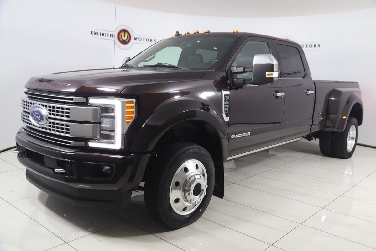 Used 2019 Ford F450 Platinum w/ Platinum Ultimate Package AWD/4WD image 5
