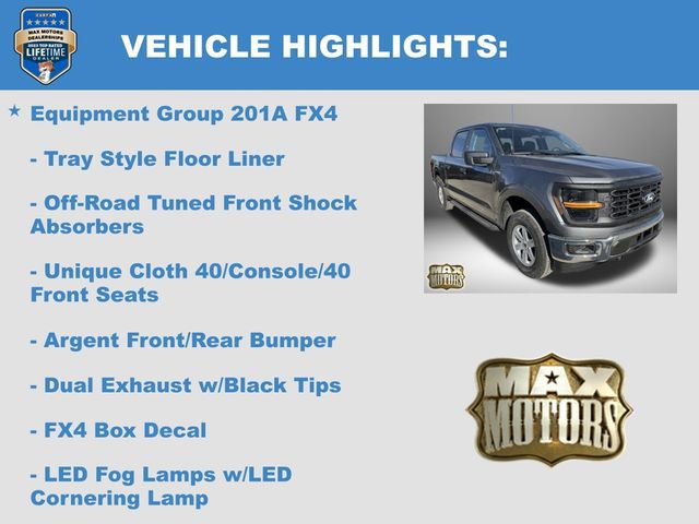 New 2025 Ford F150 STX w/ Equipment Group 201A FX4 image 5