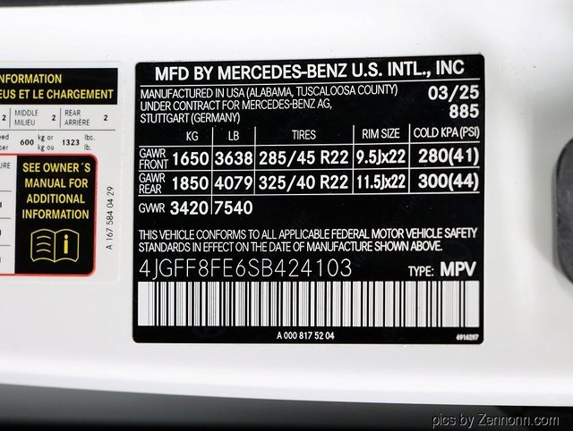 Certified 2025 Mercedes-Benz GLS 580 4MATIC image 44