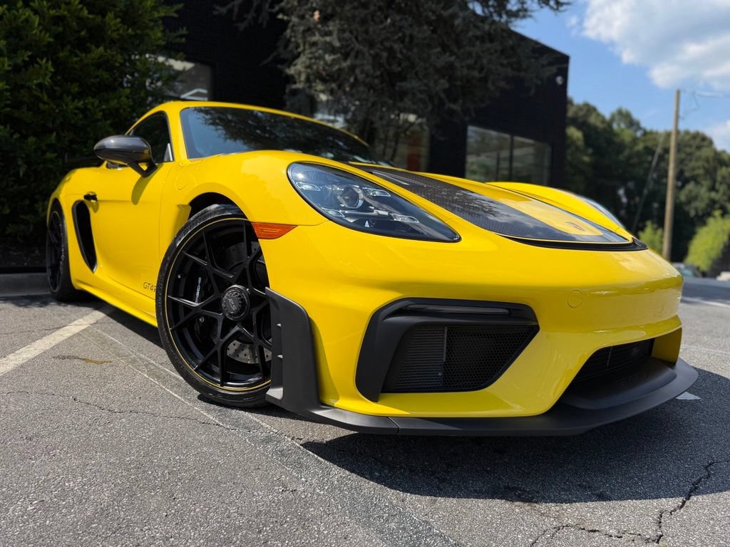 Used 2025 Porsche 718 Cayman GT4 RS w/ Weissach Package RWD image 8
