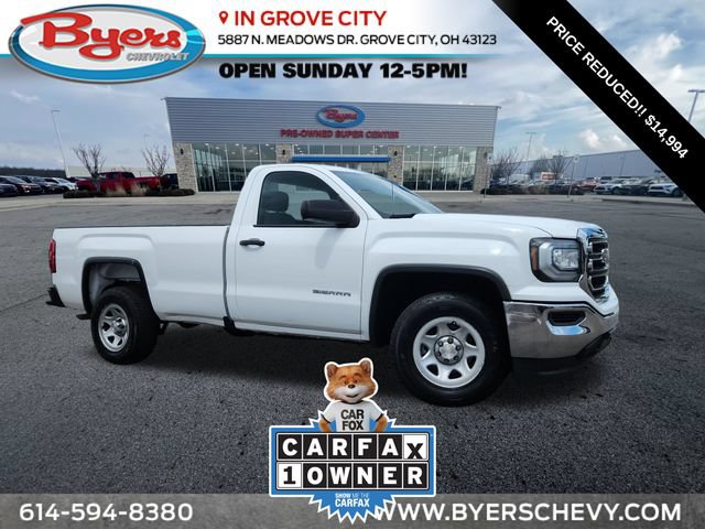 Used 2016 GMC Sierra 1500 2WD Regular Cab