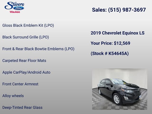 Used 2019 Chevrolet Equinox LS w/ LS Convenience Package FWD image 22