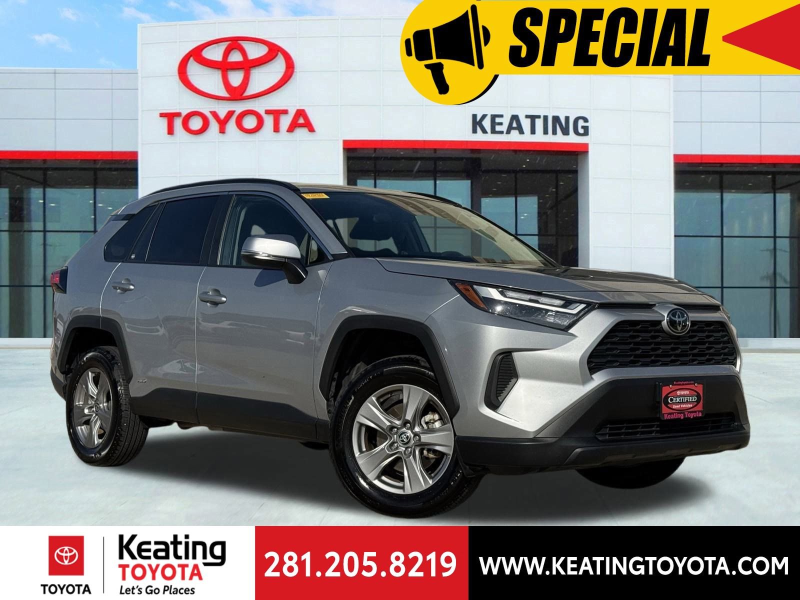 Certified 2025 Toyota RAV4 XLE image 1