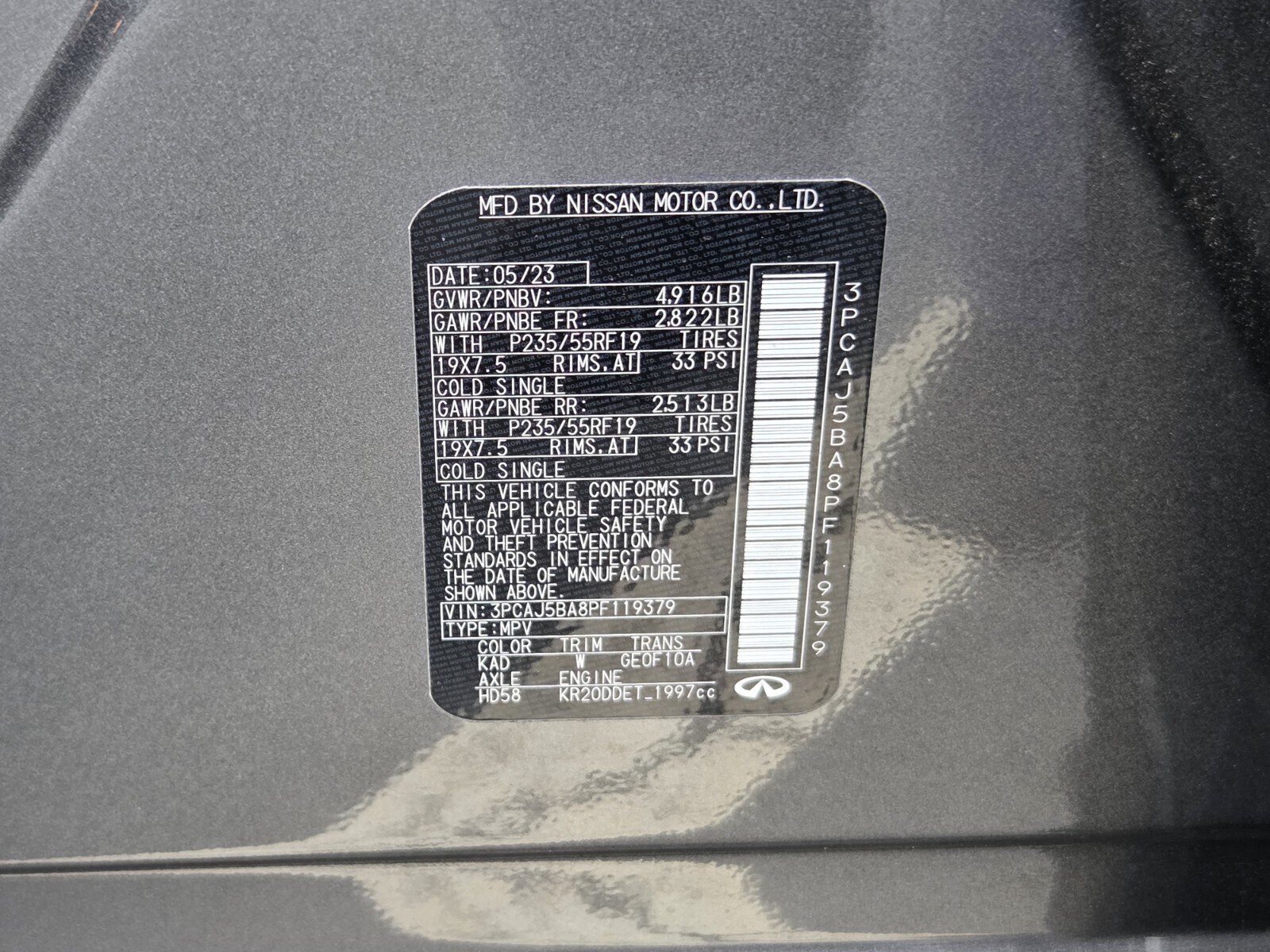 Used 2023 INFINITI QX50 Luxe FWD image 32