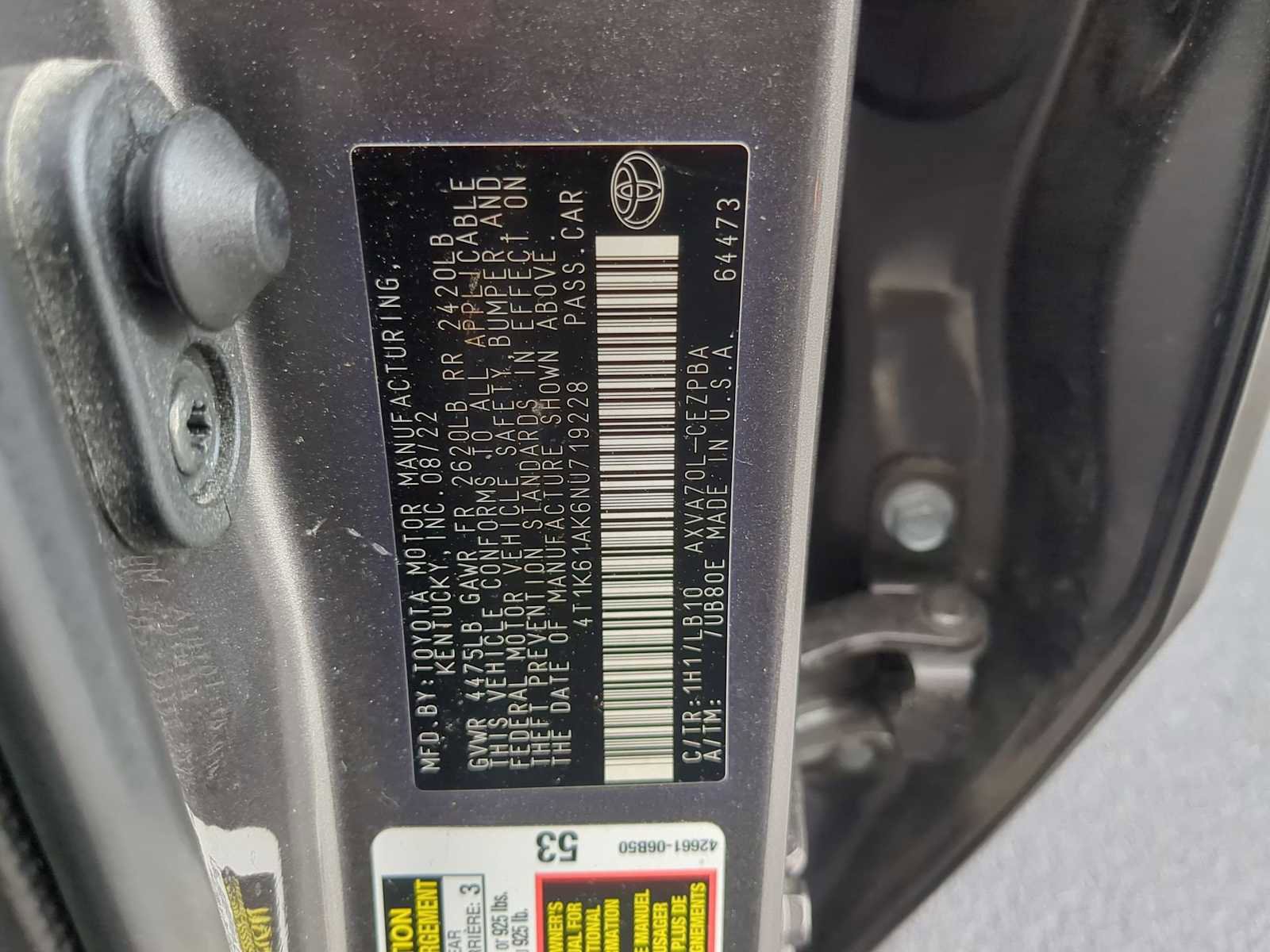 Used 2022 Toyota Camry XSE w/ Navigation Package image 31