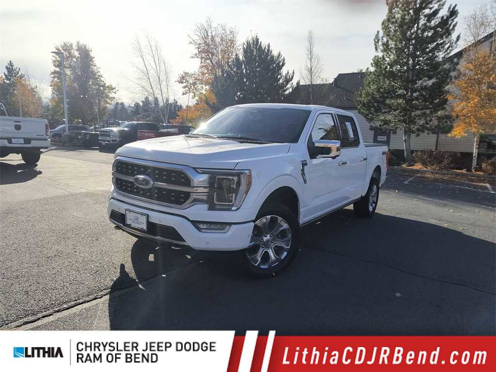 Used 2022 Ford F150 Platinum image 1