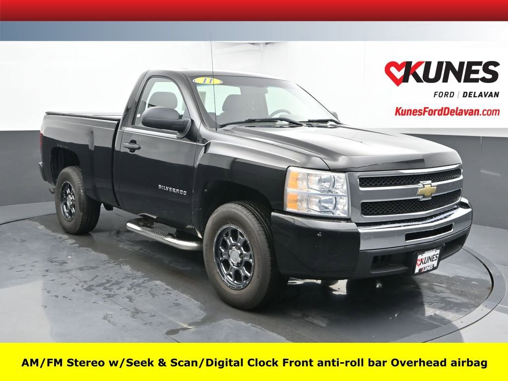 Used 2011 Chevrolet Silverado 1500 W/T w/ LS Package RWD image 1