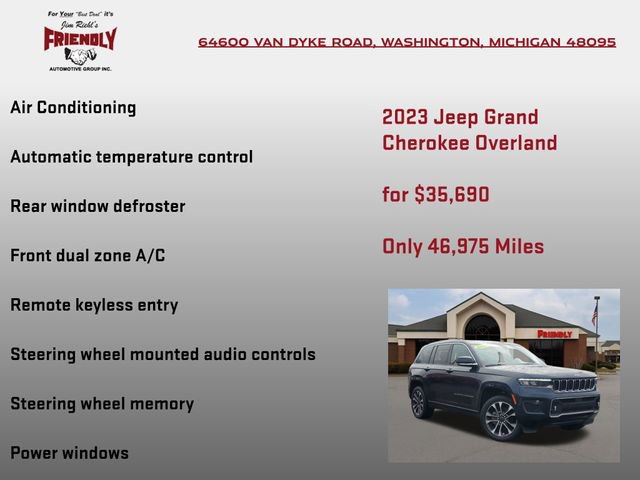 Used 2023 Jeep Grand Cherokee Overland image 10