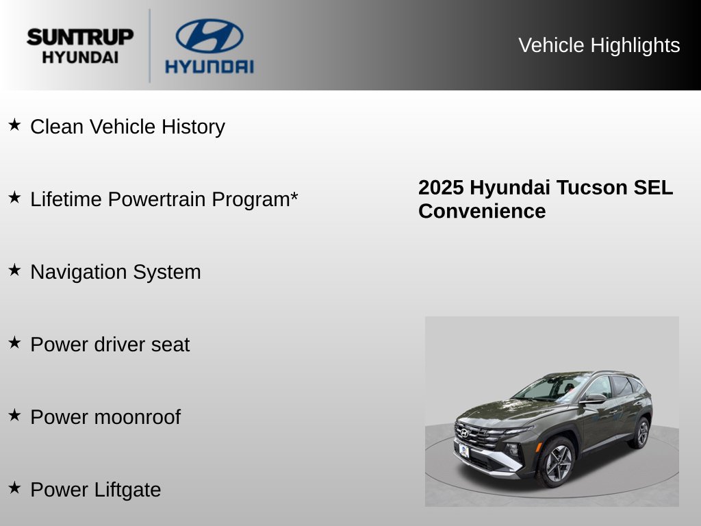 Used 2025 Hyundai Tucson SEL AWD/4WD image 8
