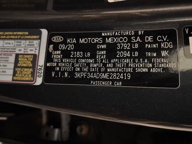Used 2021 Kia Forte GT-Line w/ GT-Line Premium Package FWD image 10
