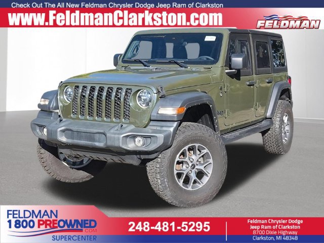 Used 2024 Jeep Wrangler Unlimited Sport AWD/4WD image 1